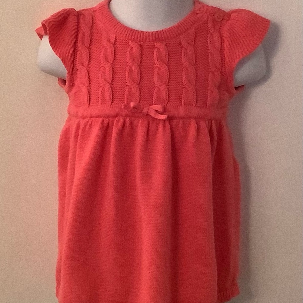 Cherokee Baby sweater dress. Size 6M